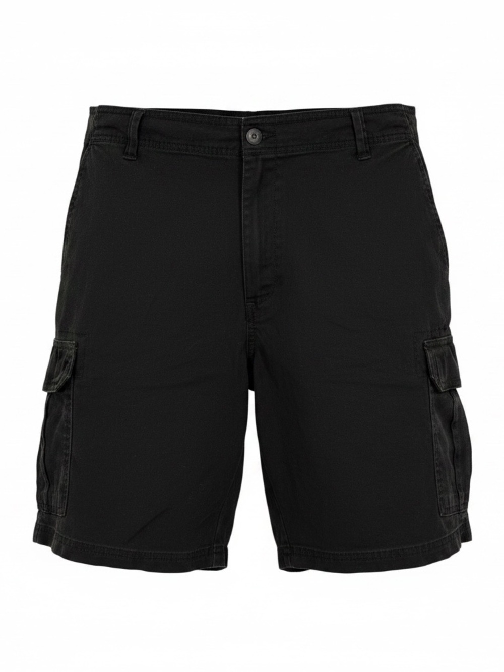 George Cargo Shorts Men’s Size 46 Solid Black